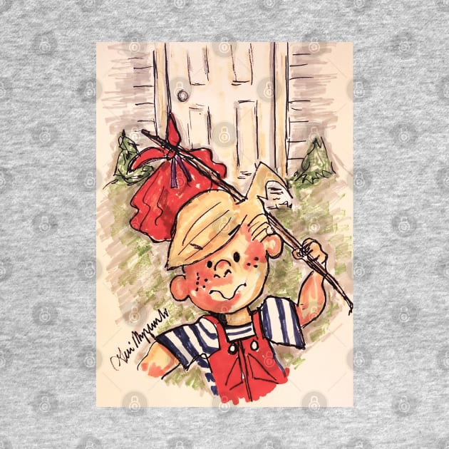 Dennis the Menace (1959 TV series) by TheArtQueenOfMichigan 